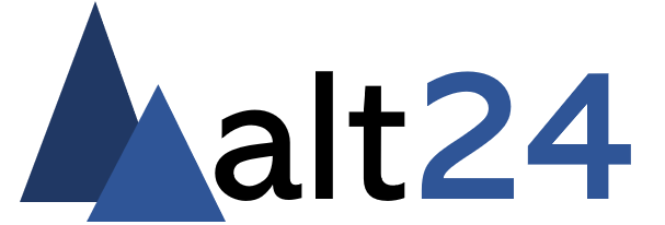 Alt24 - Driven by Data Logo